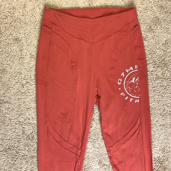 HP 🎉 Gymshark Coral Workout Leggings - Picture 4 of 12